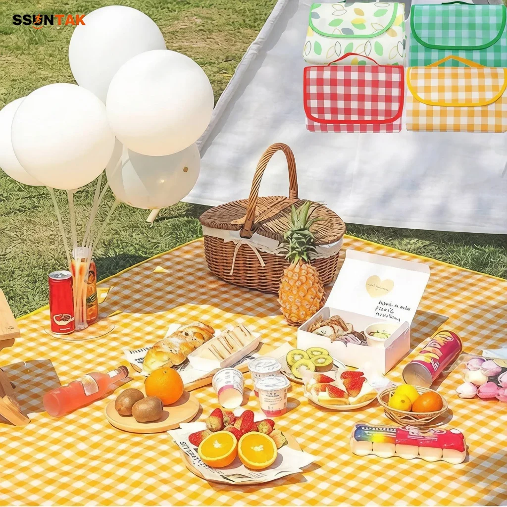 SSUNTAK Waterproof Picnic Blanket-78x78in Large Foldable Sandproof Mat for Family Camping Beach Party,Travel,Outdoor Activities
SSUNTAK Waterproof Picnic Blanket-78x78in Large Foldable Sandproof Mat for Family Camping Beach Party,Travel,Outdoor Activities