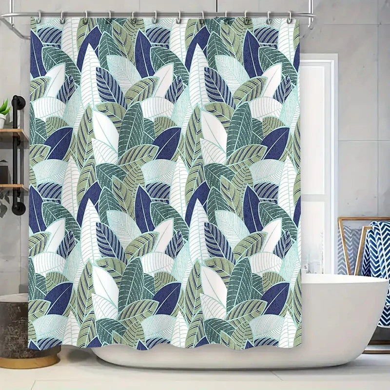 Botanical Shower Curtain Leaf Pattern Tropical Nature Forest Teal Blue Home Decor Waterproof Bathroom Accessories Modern Farmhou
Botanical Shower Curtain Leaf Pattern Tropical Nature Forest Teal Blue Home Decor Waterproof Bathroom Accessories Modern Farmhou