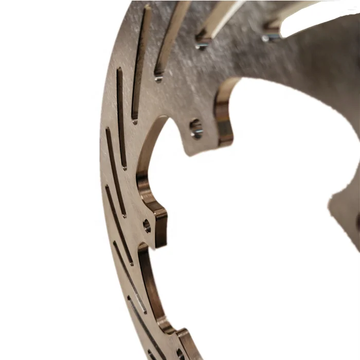 Титановый 9,5-дюймовый микро-ротор переднего тормоза
Титановый 9,5-дюймовый микро-ротор переднего тормоза