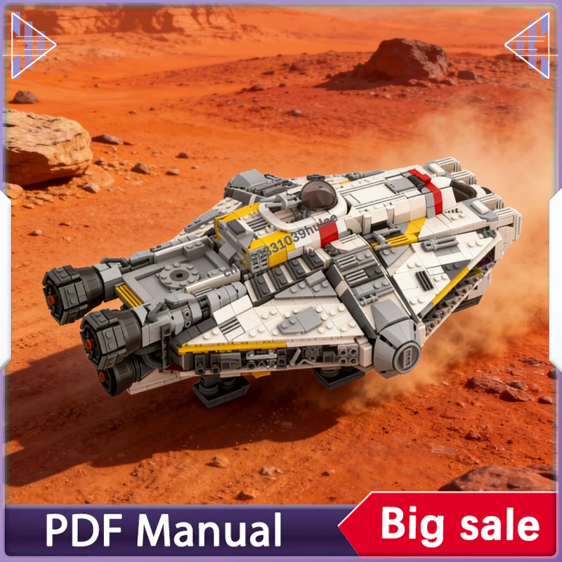 VCX-100 MOC DIY Space Ship Construction Bricks, Imaginative Sci-Fi Spacecraft Model for Collection and Festival Gifts
VCX-100 MOC DIY Space Ship Construction Bricks, Imaginative Sci-Fi Spacecraft Model for Collection and Festival Gifts