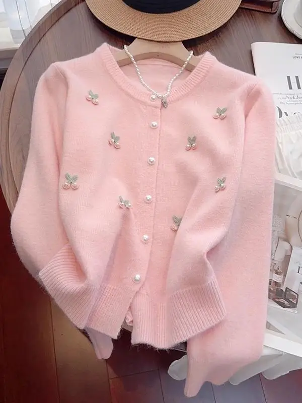 Женский вязаный свитер Fre Sle, мягкий тяжелый кардиган с бусинами на одной пуговице, осень-зима, свободный крой, длинный све, круглый, Ne
Женский вязаный свитер Fre Sle, мягкий тяжелый кардиган с бусинами на одной пуговице, осень-зима, свободный крой, длинный све, круглый, Ne