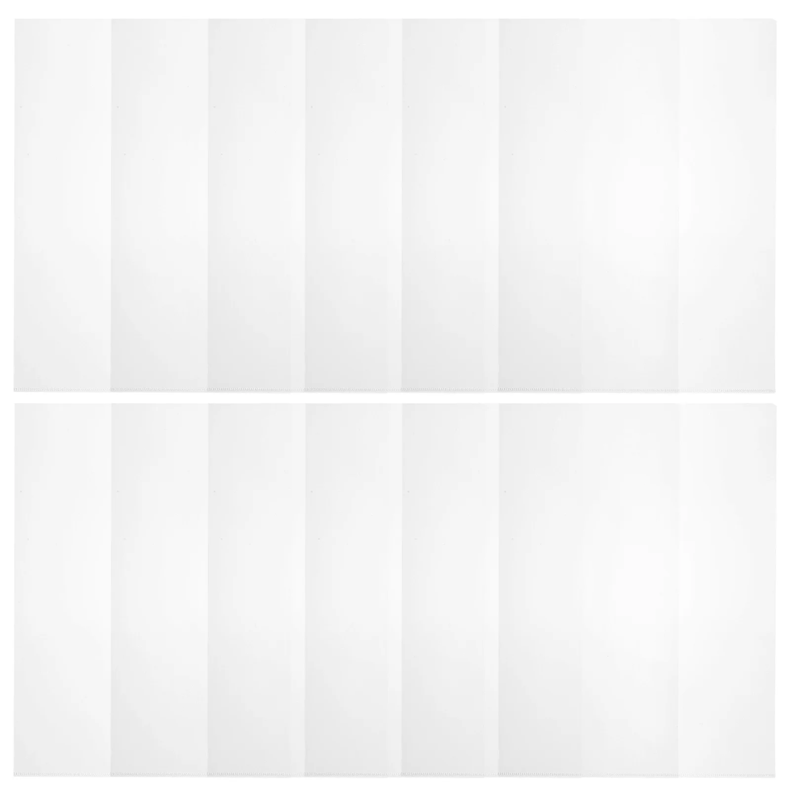 24Pcs Transparent Flexible File Folder PP Document Protector Clear Plastic Paper Organizer Office School Storage 
24Pcs Transparent Flexible File Folder PP Document Protector Clear Plastic Paper Organizer Office School Storage