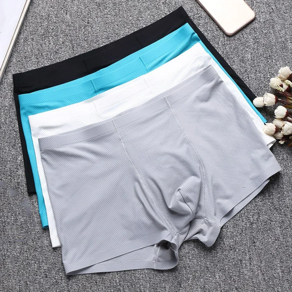 Sexy Lingerie Mens Elastic Underwear Seamless Breathable Boxer Briefs Simple Ultra-Thin Trunks Comfort Multicolor Underpants
Sexy Lingerie Mens Elastic Underwear Seamless Breathable Boxer Briefs Simple Ultra-Thin Trunks Comfort Multicolor Underpants
