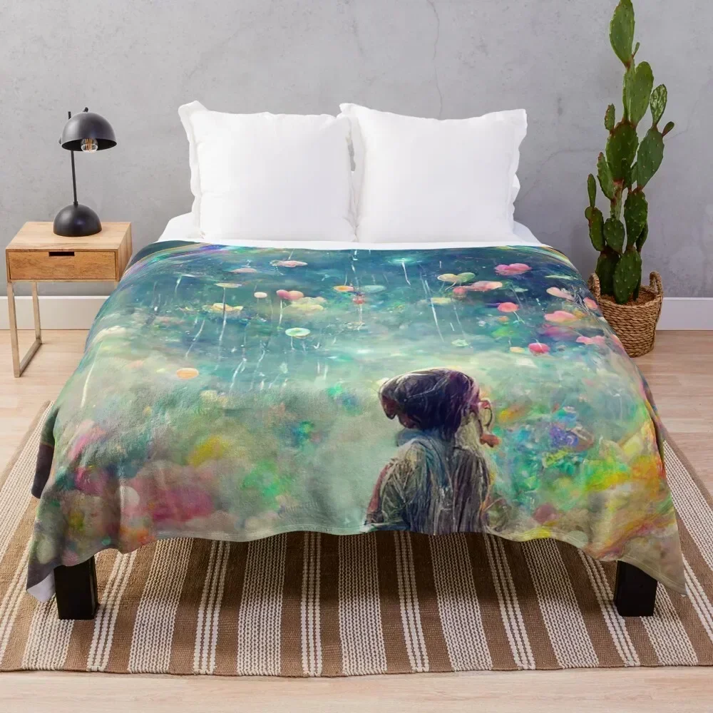 Bubble Girl Dreamer Rainbow Abstract Art Print Throw Blanket Soft Cozy Blanket for Pet Kids Adults
Bubble Girl Dreamer Rainbow Abstract Art Print Throw Blanket Soft Cozy Blanket for Pet Kids Adults