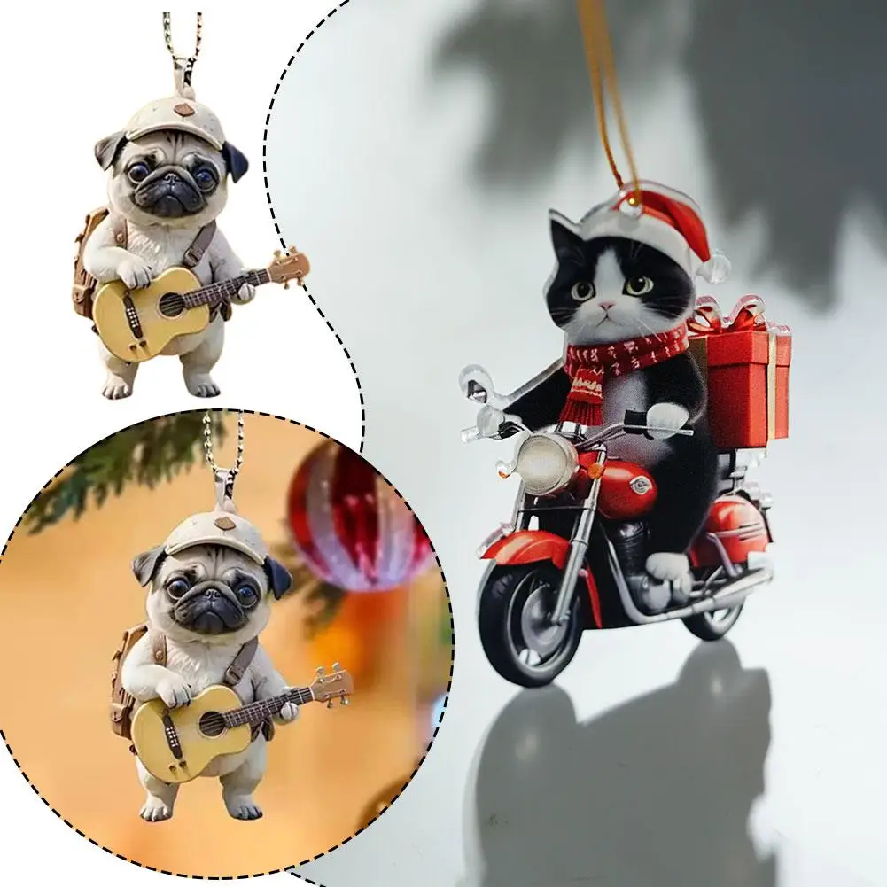 2d Puppy Hanging Decoration Cartoon Guitar Dog Acrylic Animal Pendant Car Hanging Dog Rearview Ornament Tree Mirror Christm B2l9
2d Puppy Hanging Decoration Cartoon Guitar Dog Acrylic Animal Pendant Car Hanging Dog Rearview Ornament Tree Mirror Christm B2l9