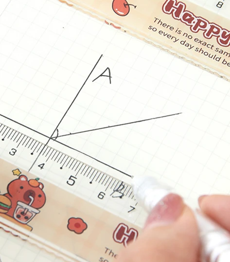 Cartoon Cute Capybara Ruler Straightedge Protractor Multifunctional Portable Measuring Tools Students School Office Supplies
Cartoon Cute Capybara Ruler Straightedge Protractor Multifunctional Portable Measuring Tools Students School Office Supplies