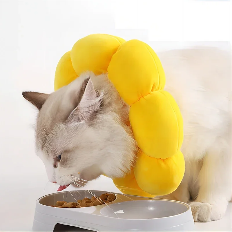 Pets Cats After Surgery Wound Protective Collar Cotton Soft Adjustable Elizabeth Collar Prevent Licking Of Hair Sunflower Collar
Pets Cats After Surgery Wound Protective Collar Cotton Soft Adjustable Elizabeth Collar Prevent Licking Of Hair Sunflower Collar