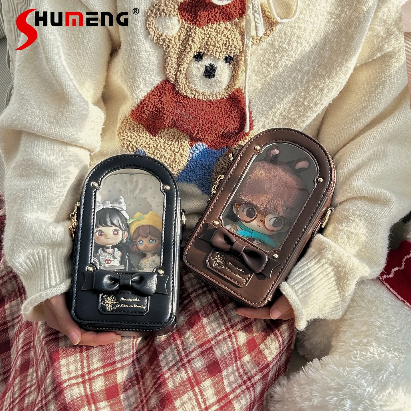 Original Y2K Girl's 12 Points Bjd Doll Bag Student Daughter Kawaii Doll Storage Bag 2025 Girl's Women Shoulder Crossbody Bags
Original Y2K Girl's 12 Points Bjd Doll Bag Student Daughter Kawaii Doll Storage Bag 2025 Girl's Women Shoulder Crossbody Bags