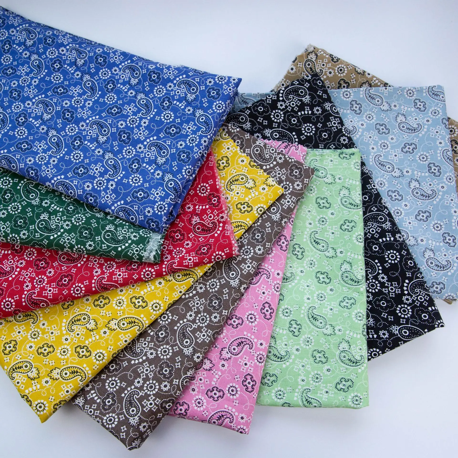 Colorful Printed 100% Cotton Fabric - Lightweight & Washable for Quilting, Apparel, Home Decor
Colorful Printed 100% Cotton Fabric - Lightweight & Washable for Quilting, Apparel, Home Decor