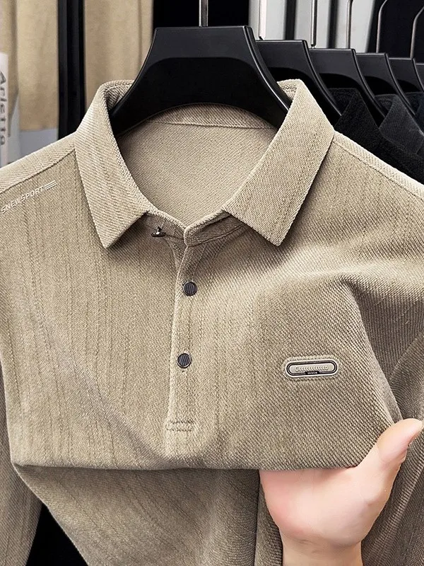 Мужской однотонный топ с воротником-стойкой Long Sve irt для среднего возраста, осенне-зимняя повседневная одежда, полиэфирная ткань
Мужской однотонный топ с воротником-стойкой Long Sve irt для среднего возраста, осенне-зимняя повседневная одежда, полиэфирная ткань