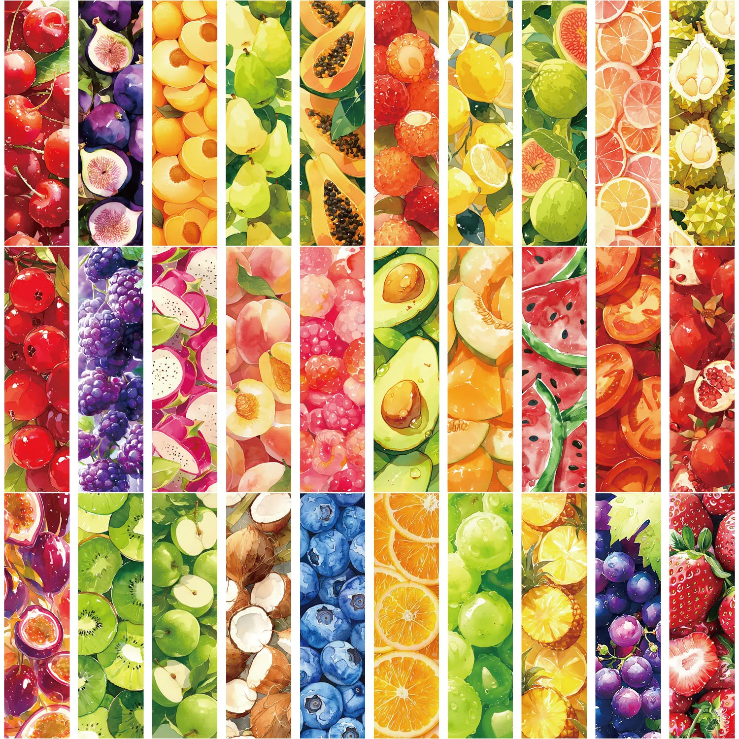30Pcs Colorful Fruit Bookmarks Reading Pages Books Labeling Paper Cards Students Creative Gifts Page Labeling Bookmarks
30Pcs Colorful Fruit Bookmarks Reading Pages Books Labeling Paper Cards Students Creative Gifts Page Labeling Bookmarks