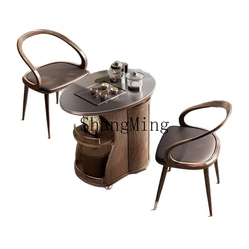 FG Smart Small Tea Cart Tea Brewing Rock Plate Kung Fu Tea Table Modern Balcony Solid Wood Simple Small Apartment
FG Smart Small Tea Cart Tea Brewing Rock Plate Kung Fu Tea Table Modern Balcony Solid Wood Simple Small Apartment