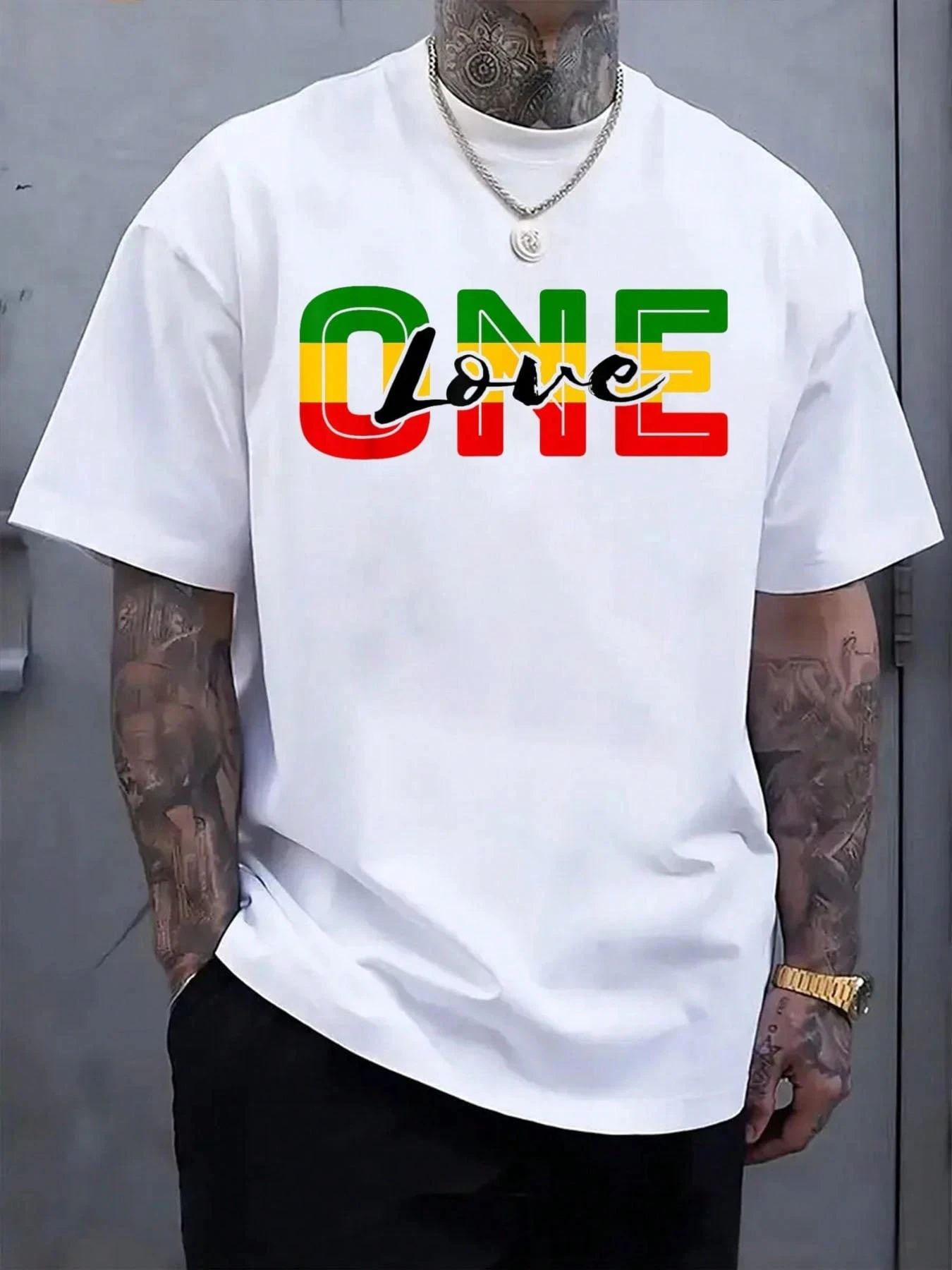 100% Cotton One Pride Love Reggae An Jamaica Reggae T-Shirt
100% Cotton One Pride Love Reggae An Jamaica Reggae T-Shirt