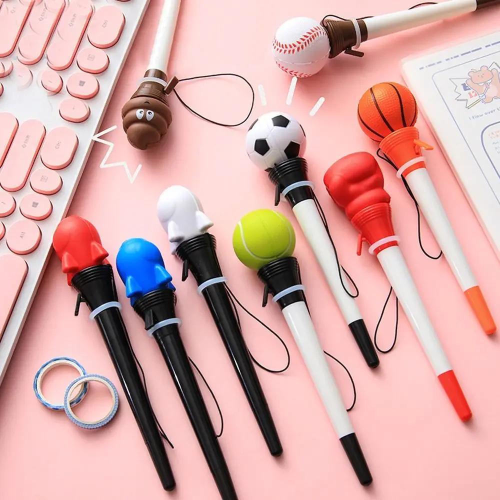 0.5mm Rocket Soccer Basketball Writing Pen Gaming Ballpoint Pens Bounce Decompression Pen Signing Pens Funny Gel Pens
0.5mm Rocket Soccer Basketball Writing Pen Gaming Ballpoint Pens Bounce Decompression Pen Signing Pens Funny Gel Pens