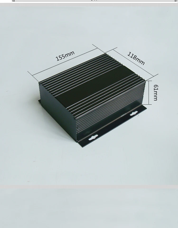 118 * 61 Aluminum Alloy Shell Power Chassis, Aluminum Profile Shell Processing Power Amplifier Box Control Instrument 8225
118 * 61 Aluminum Alloy Shell Power Chassis, Aluminum Profile Shell Processing Power Amplifier Box Control Instrument 8225