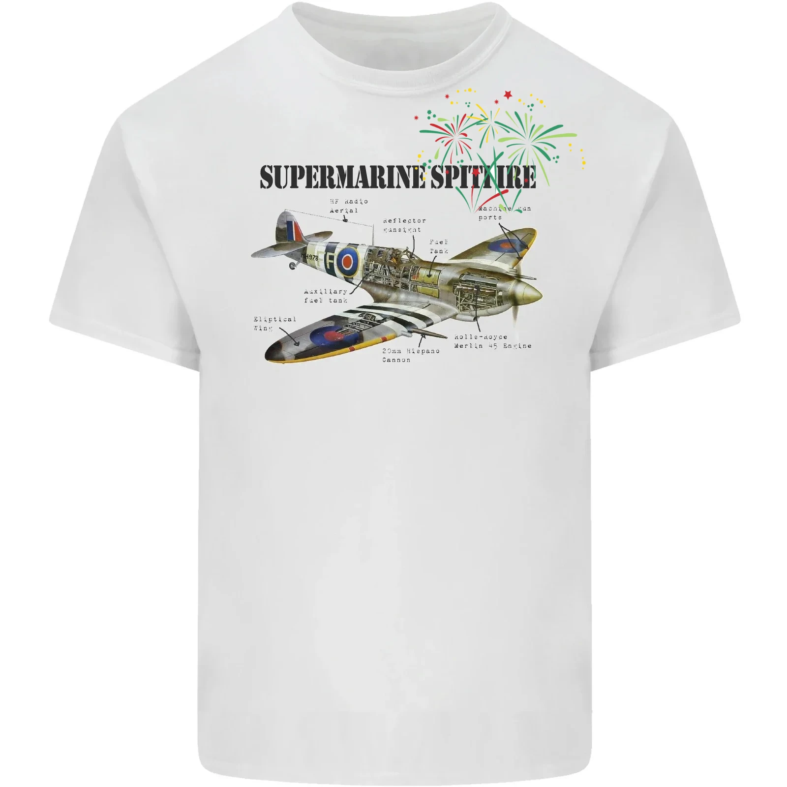 Funny Supermarine Spitfire Infopic T-Shirt Men's 100% Cotton Casual T-shirts Loose Top Size S-3XL
Funny Supermarine Spitfire Infopic T-Shirt Men's 100% Cotton Casual T-shirts Loose Top Size S-3XL