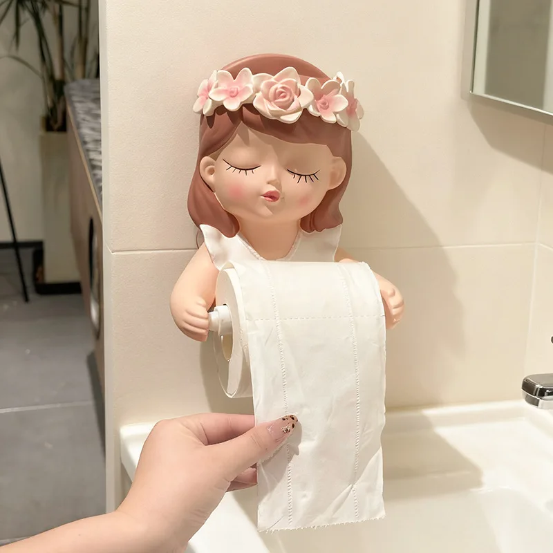 1PC Fairy Tissue Holder Long Hair Fairy Long Hair Lovely Girl Toilet Tissue Holder Bathroom Light Luxury Decoration Accessories
1PC Fairy Tissue Holder Long Hair Fairy Long Hair Lovely Girl Toilet Tissue Holder Bathroom Light Luxury Decoration Accessories