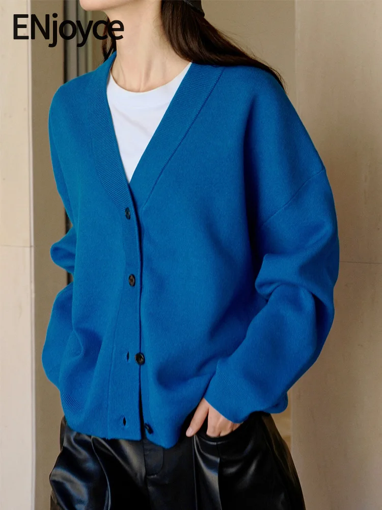ENjoyce 2023 Autumn Women Casual V-neck Sweater Knitted Jacket Taylor Swift Cardigan Long Sleeve Top Knitwear Coat
ENjoyce 2023 Autumn Women Casual V-neck Sweater Knitted Jacket Taylor Swift Cardigan Long Sleeve Top Knitwear Coat