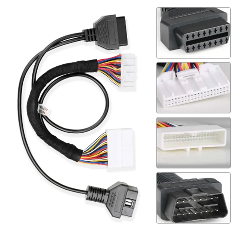 ABBN-For NISSAN 40PIN-BCM Cable For Nissan X-Trail T33/Pathfinder/Mitsubishi Outlander/Sylphy B18 Works With K518ISE K518S Parts
ABBN-For NISSAN 40PIN-BCM Cable For Nissan X-Trail T33/Pathfinder/Mitsubishi Outlander/Sylphy B18 Works With K518ISE K518S Parts