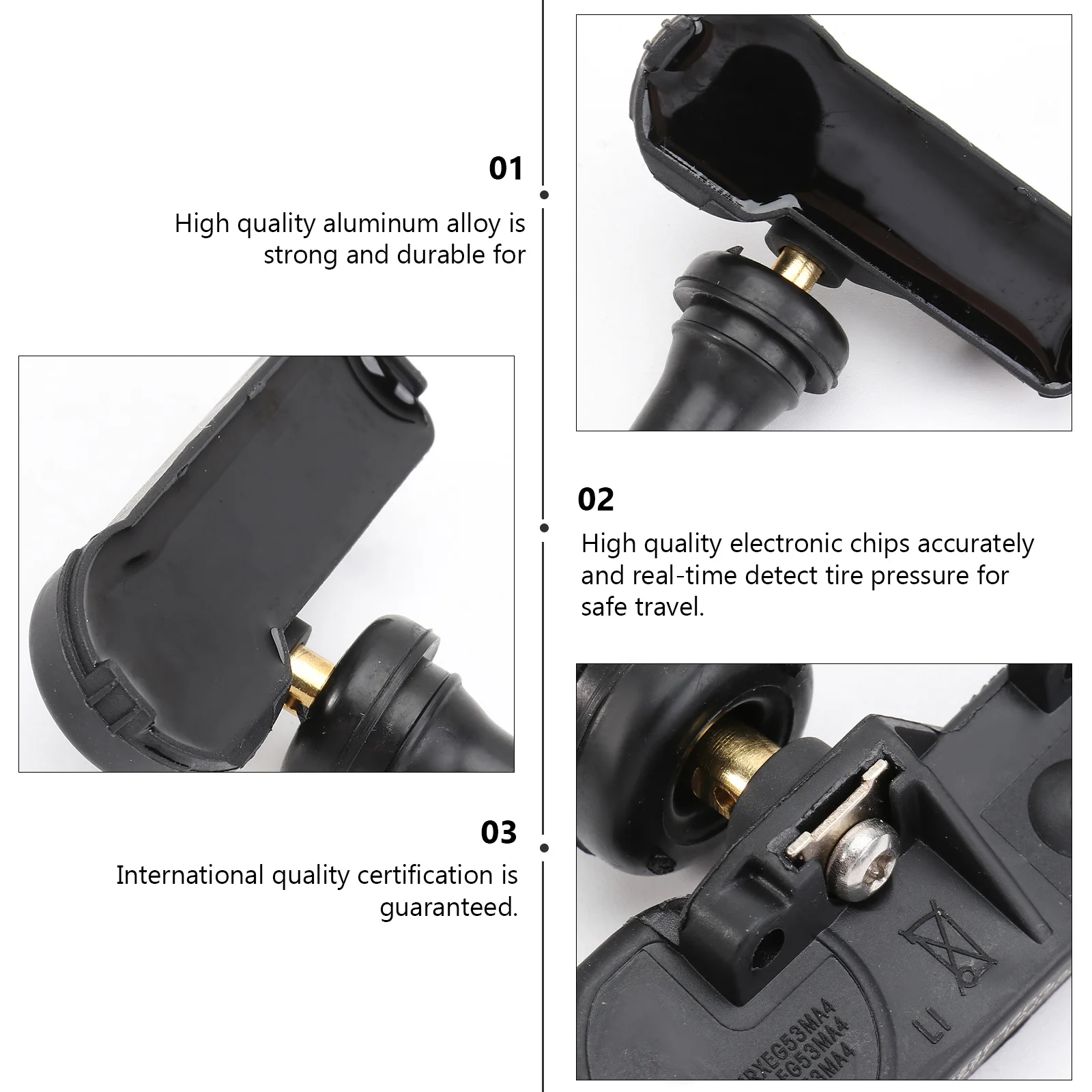 1Pcs Tire Pressure Sensor Replace Old Sensor Convenient Installation Car Tire Pressure Monitoring System Accurate Real Time
1Pcs Tire Pressure Sensor Replace Old Sensor Convenient Installation Car Tire Pressure Monitoring System Accurate Real Time