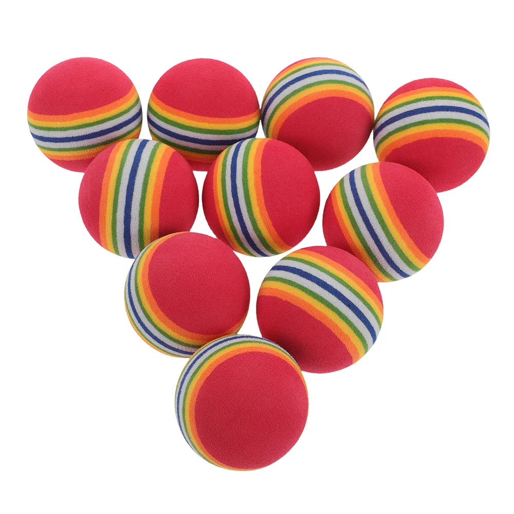 10 Pcs Pet Rainbow Ball Toy Puppy Toys Dog Balls Cat Treat Resistant Chew for Teething
10 Pcs Pet Rainbow Ball Toy Puppy Toys Dog Balls Cat Treat Resistant Chew for Teething