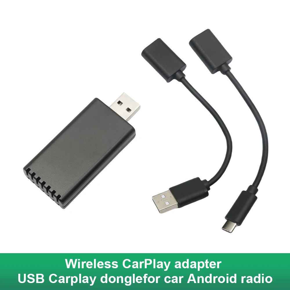 Wireless CarPlay adapter USB Carplay dongle Car Radio Audio Multimedia Player Phone Link adaptor for car Android radio
Wireless CarPlay adapter USB Carplay dongle Car Radio Audio Multimedia Player Phone Link adaptor for car Android radio