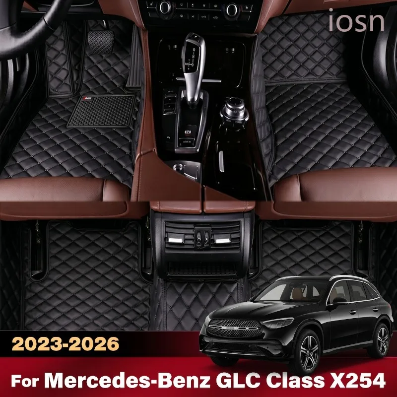 Car Floor Mats for Mercedes Benz GLC Class X254 2023-2026 Custom Auto Foot Pads Waterproof Diamond Carpets Interior Accessories
Car Floor Mats for Mercedes Benz GLC Class X254 2023-2026 Custom Auto Foot Pads Waterproof Diamond Carpets Interior Accessories