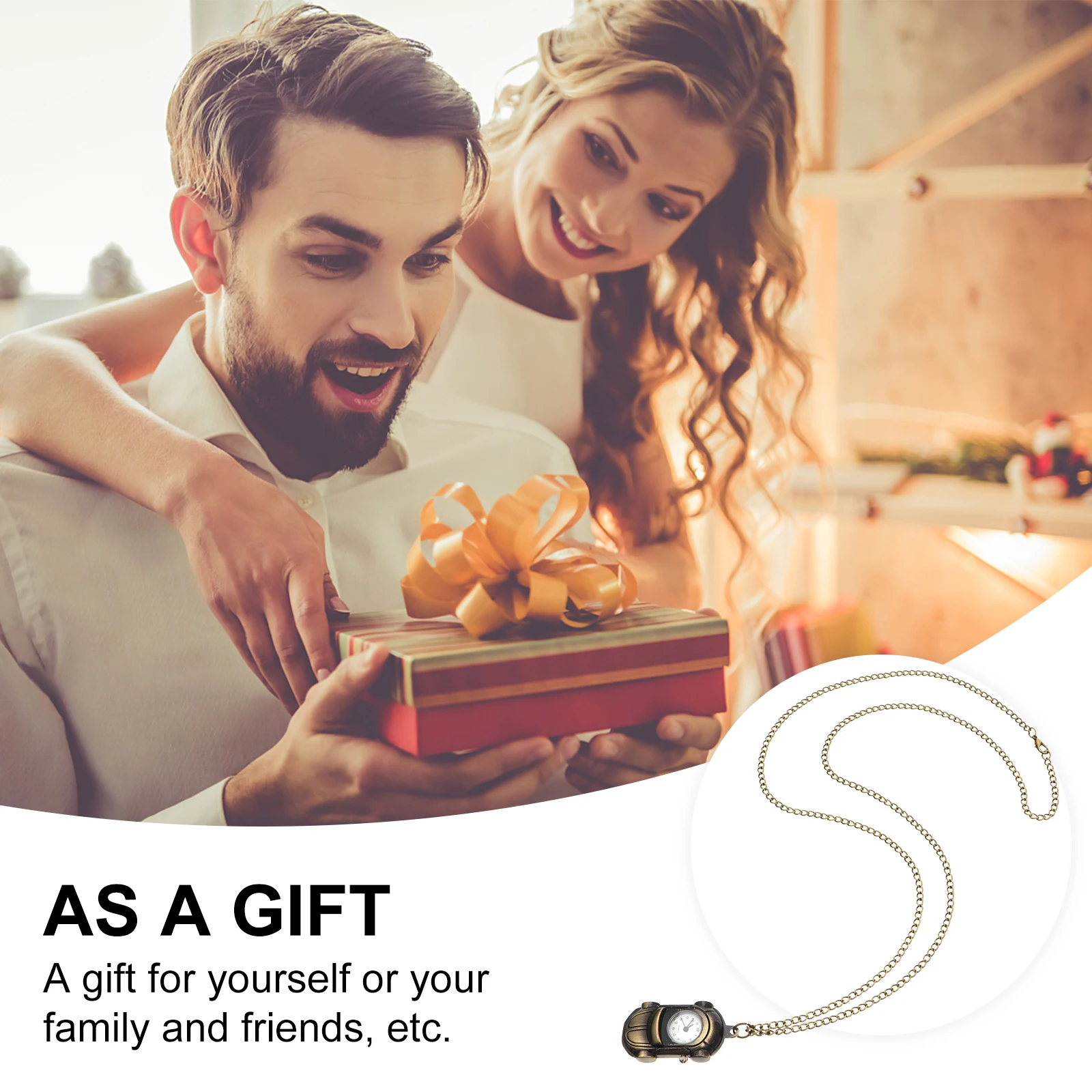 1Pcs Car Shape Retro Pocket Watch Creative Design Lightweight Durable Timepiece Pendant Decorative Gift Pocket Watch 
1Pcs Car Shape Retro Pocket Watch Creative Design Lightweight Durable Timepiece Pendant Decorative Gift Pocket Watch