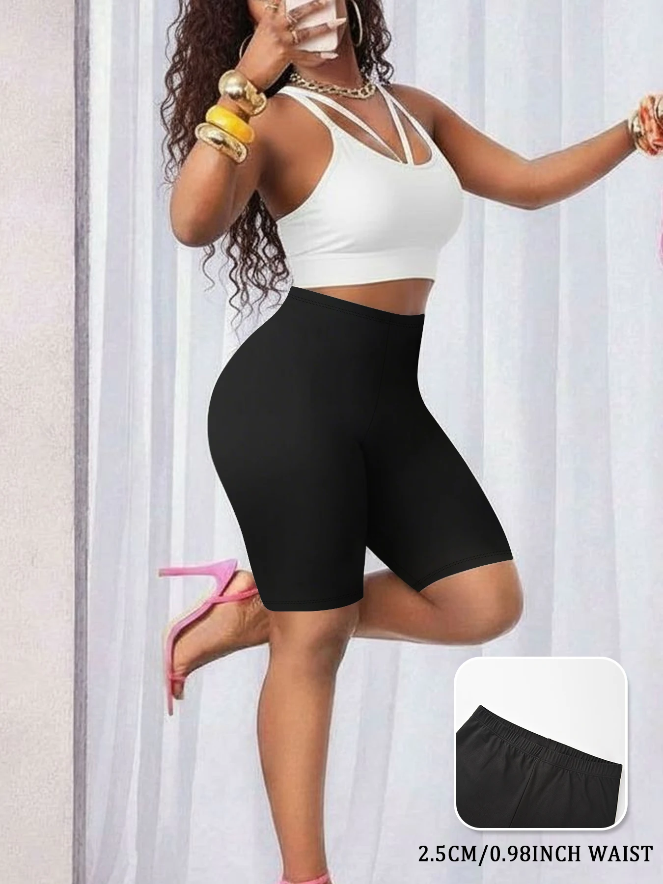 Women's Super Soft Biker Shorts High Stretchy No See Through Workout Running Yoga Athletic Gym Fitness Pants
Women's Super Soft Biker Shorts High Stretchy No See Through Workout Running Yoga Athletic Gym Fitness Pants