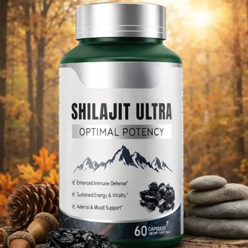 Shilajit Ultra with L-Arginine for Natural Energy and Vitality 60 Capsules Non-GMO Endurance Stamina Antioxidant Supplement
Shilajit Ultra with L-Arginine for Natural Energy and Vitality 60 Capsules Non-GMO Endurance Stamina Antioxidant Supplement