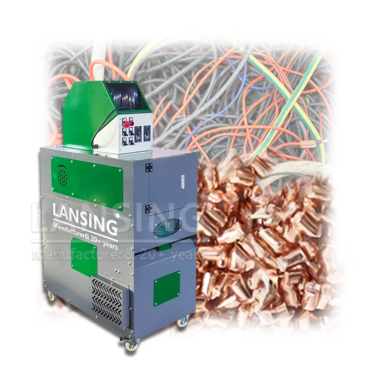 Small 30-40Kg/h Copper Granulator Recycling Machine Scrap Copper Aluminum Cable Waste Multi-core Wire Granulating Machine
Small 30-40Kg/h Copper Granulator Recycling Machine Scrap Copper Aluminum Cable Waste Multi-core Wire Granulating Machine
