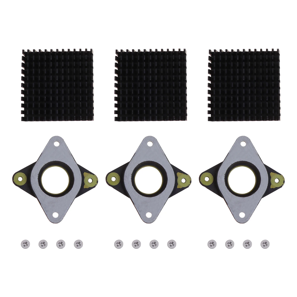 12 Pieces Vibration Damper Kit 42 Stepper Motor 3D Printer Heat Sink Additive Accessories
12 Pieces Vibration Damper Kit 42 Stepper Motor 3D Printer Heat Sink Additive Accessories