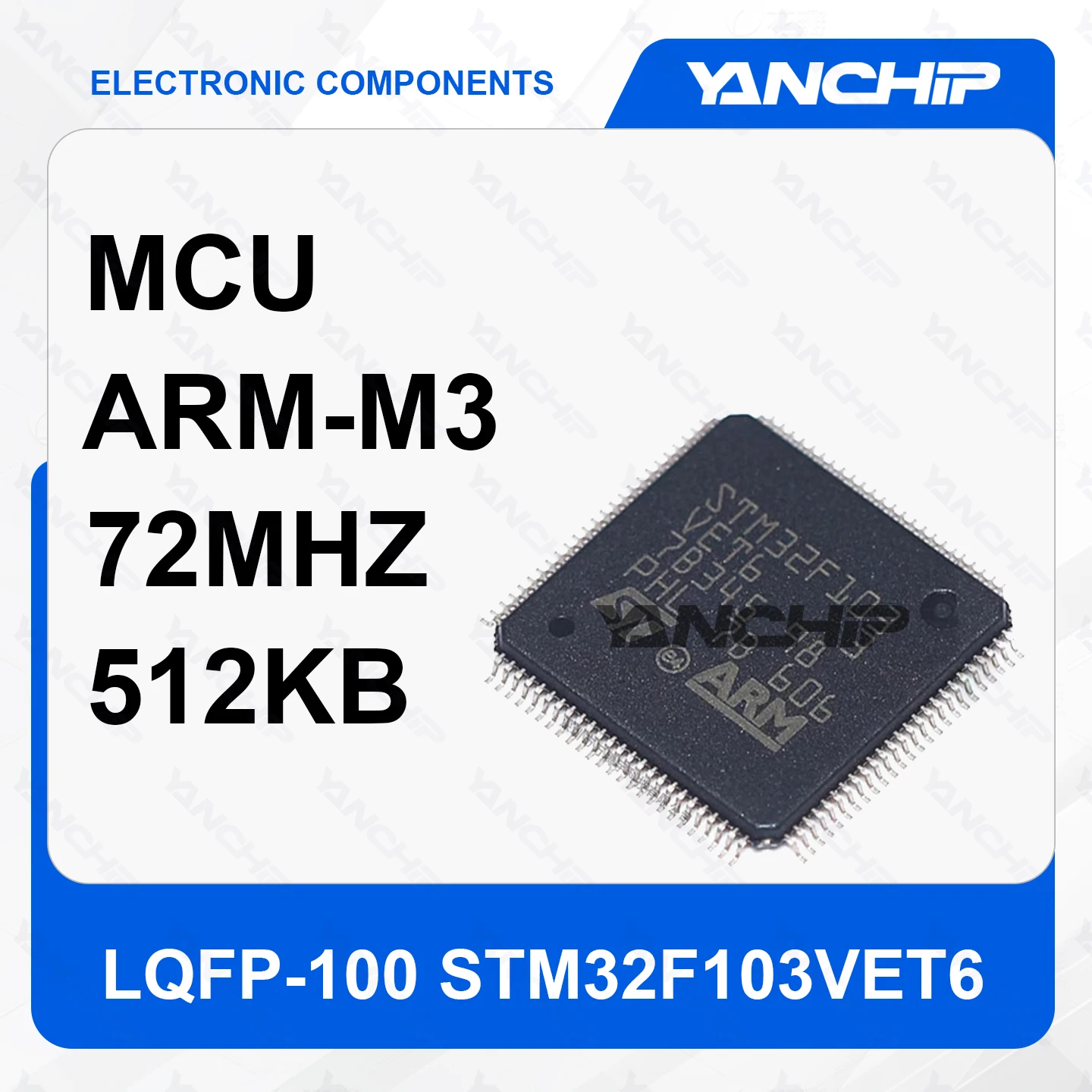 10PCS IC MCU LQFP-100_L14.0-W14.0-P0.50-LS16.0-BL_STM32F103VET6_ARM-M3_72MHz_512KB_FLASH_2V~3.6V_-40°C ~ 85°C
10PCS IC MCU LQFP-100_L14.0-W14.0-P0.50-LS16.0-BL_STM32F103VET6_ARM-M3_72MHz_512KB_FLASH_2V~3.6V_-40°C ~ 85°C