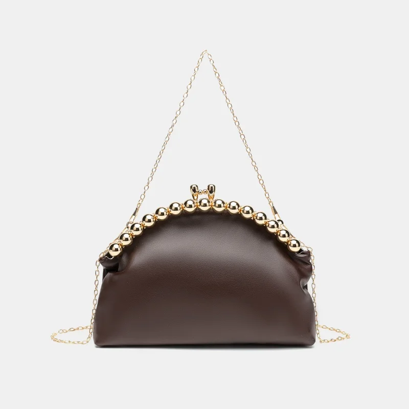 Глянцевая золотая женская вечерняя сумка в стиле ретро с бисером, высокая текстура, кошелек-клатч из искусственной кожи, женская сумка, свадебная сумка на плечо с цепочкой
Глянцевая золотая женская вечерняя сумка в стиле ретро с бисером, высокая текстура, кошелек-клатч из искусственной кожи, женская сумка, свадебная сумка на плечо с цепочкой