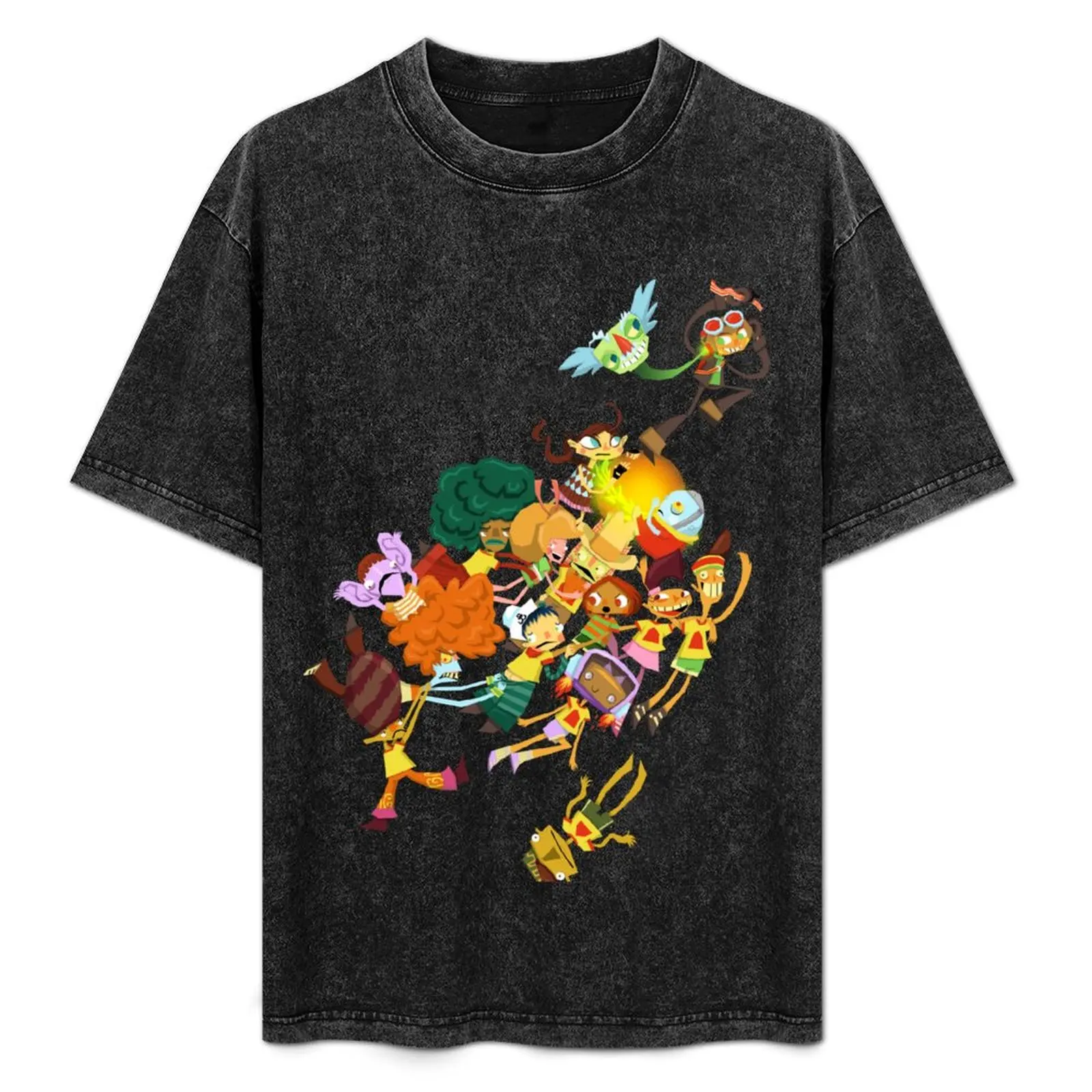 Whispering Rock Psychic Summer Camp Pals T-Shirt Art Pattern Printed Casual Top
Whispering Rock Psychic Summer Camp Pals T-Shirt Art Pattern Printed Casual Top
