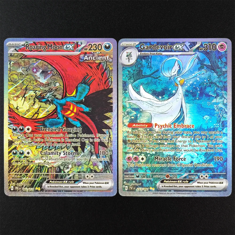 Self Made Proxy PTCG English Roaring Moon ex Prismatic Evolutions Gardevoir ex Paldean Fates Hobby Collection Игрушка-флеш-карта
Self Made Proxy PTCG English Roaring Moon ex Prismatic Evolutions Gardevoir ex Paldean Fates Hobby Collection Игрушка-флеш-карта