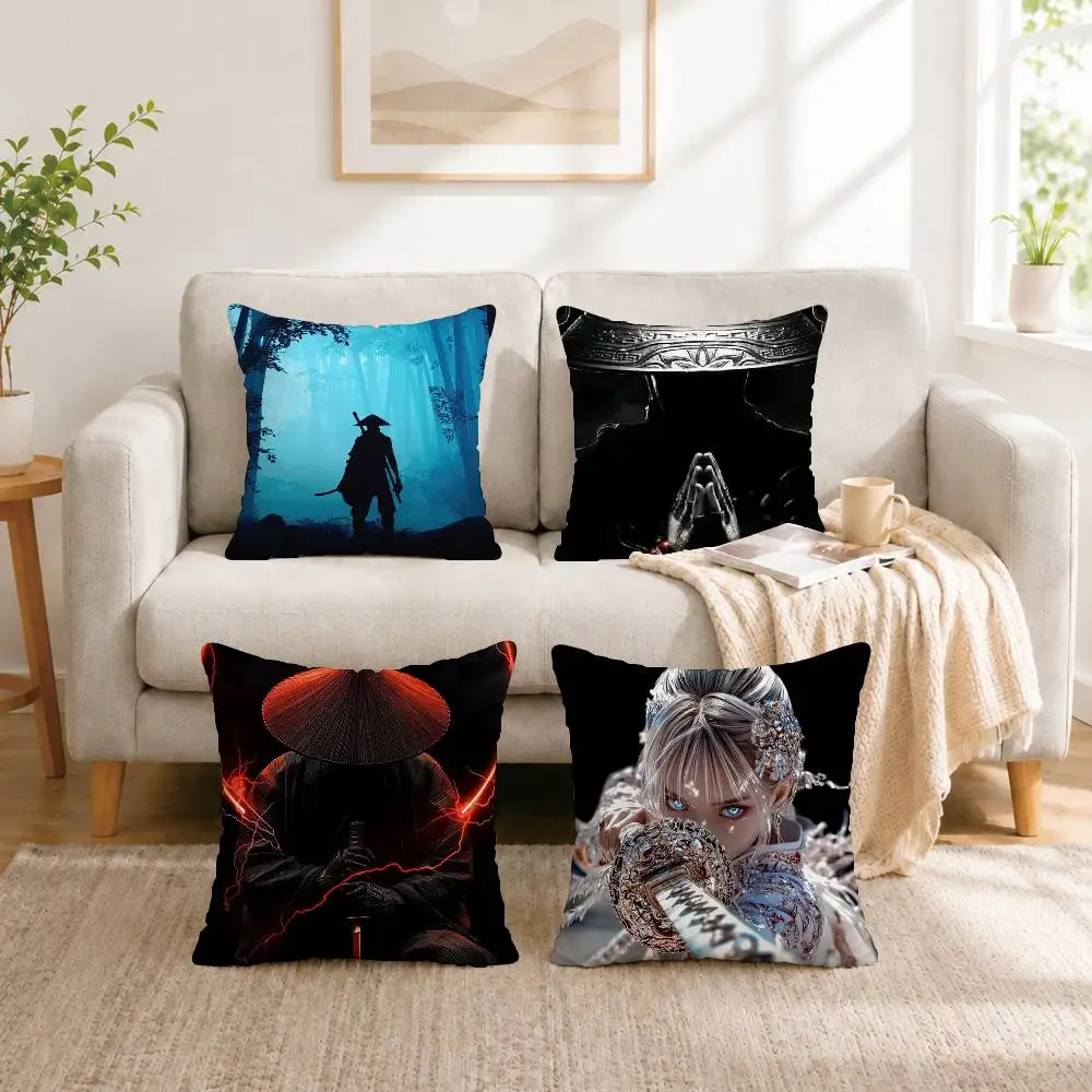 G-Game N-Naraka Bladepoint Square Double-Sided printed Pillow Case Bedroom Bedside Pillow Sofa Cushion Cover Gift
G-Game N-Naraka Bladepoint Square Double-Sided printed Pillow Case Bedroom Bedside Pillow Sofa Cushion Cover Gift