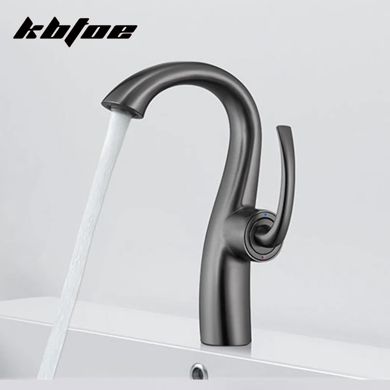 Single Handle Modern Creative Bathroom Basin Faucet Luxury Brass Hot Cold Water Vanity Sink Mixer Tap Deck Mounted Vessel Crane
Single Handle Modern Creative Bathroom Basin Faucet Luxury Brass Hot Cold Water Vanity Sink Mixer Tap Deck Mounted Vessel Crane