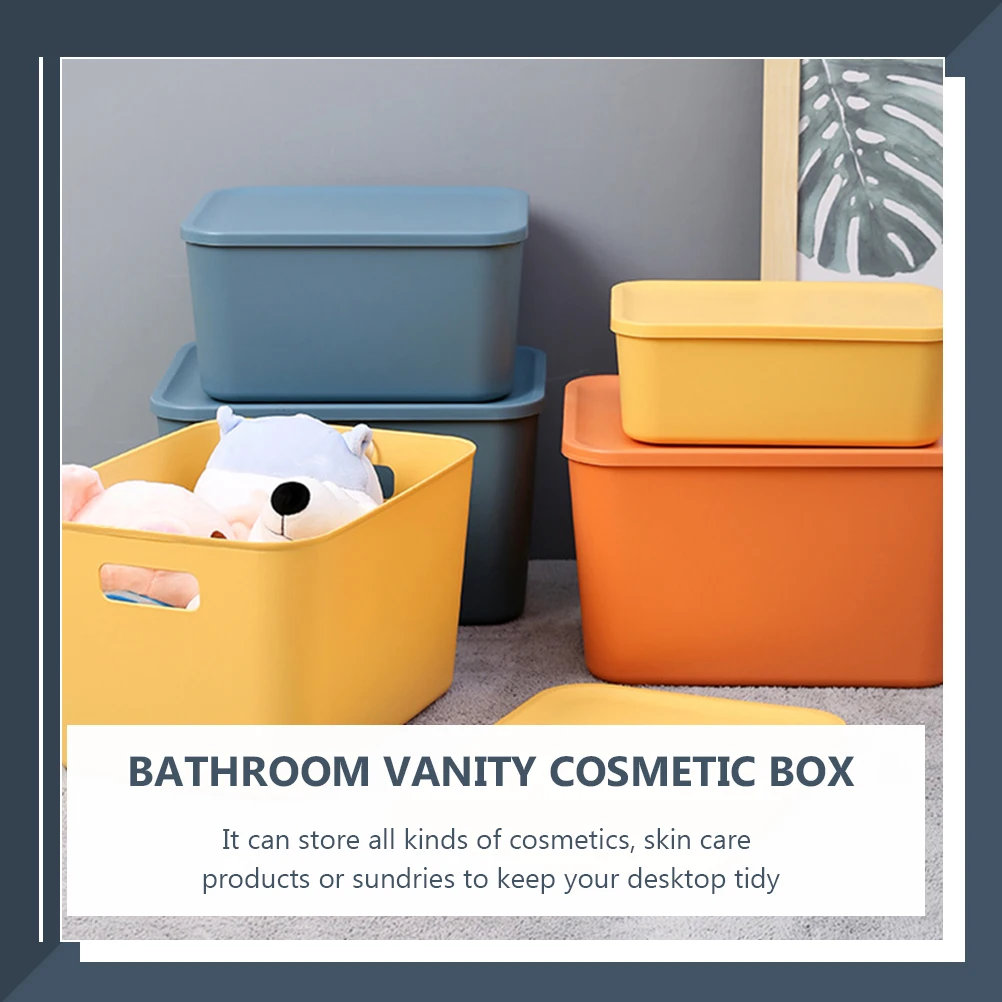 Storage Box Countertop Makeup Organizer Vanity Containers Organiser Bathroom Dressing Table Boxes Large
Storage Box Countertop Makeup Organizer Vanity Containers Organiser Bathroom Dressing Table Boxes Large
