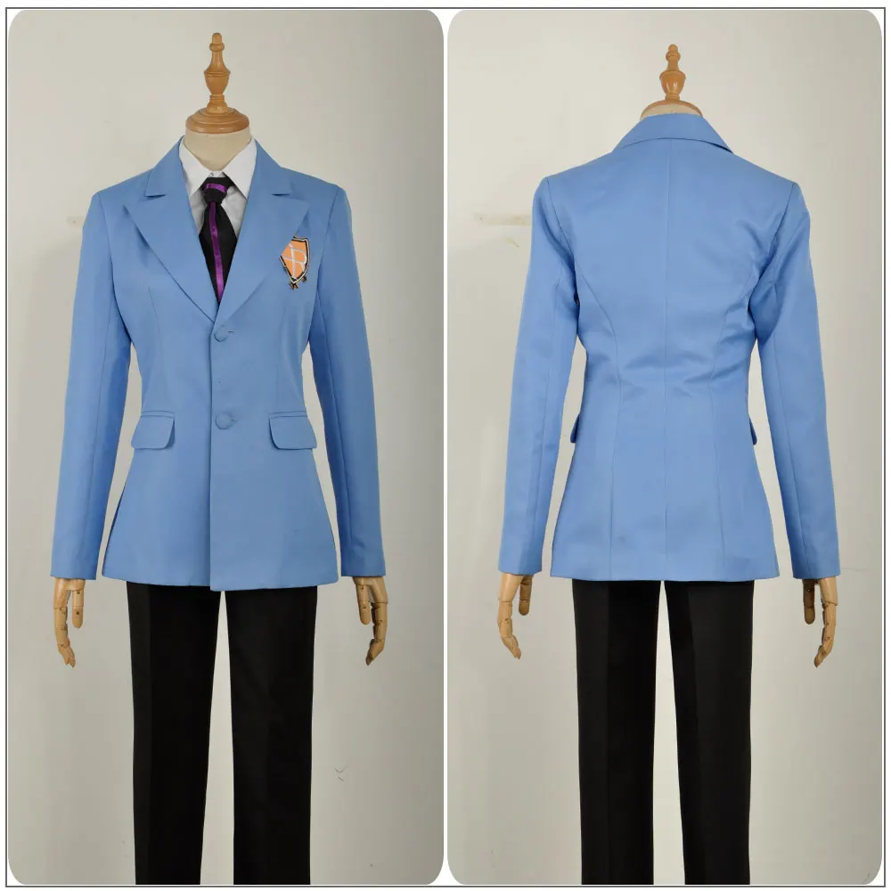 High School Tamaki Suou Costume Haruhi Fujioka Cosplay Costume Anime Adult Purple School Uniform with Tie Kyoya Ootori Halloween
High School Tamaki Suou Costume Haruhi Fujioka Cosplay Costume Anime Adult Purple School Uniform with Tie Kyoya Ootori Halloween