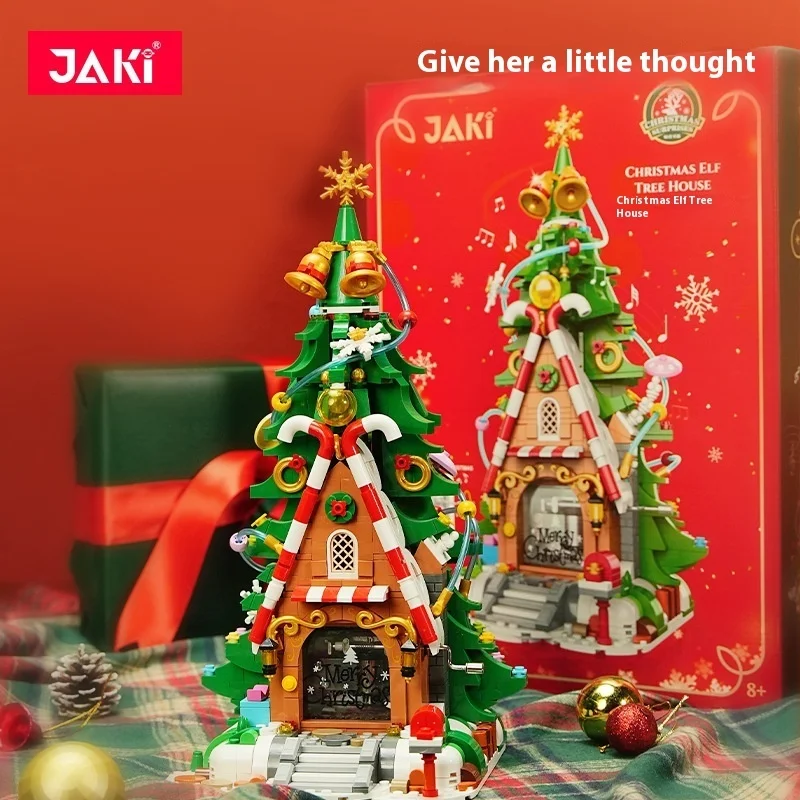 Christmas Decoration Building Blocks Christmas Crystal Tree Music Box Assembly Building Blocks Children's Brick Toys Xmas Gifts
Christmas Decoration Building Blocks Christmas Crystal Tree Music Box Assembly Building Blocks Children's Brick Toys Xmas Gifts