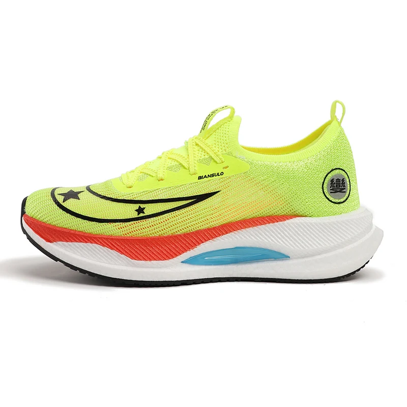 New Summer Men's Shoes Breathable Colorful Running Shoes Full Sole Carbon Plate Ultra-Light High Elasticity Popcorn Sole Sports
New Summer Men's Shoes Breathable Colorful Running Shoes Full Sole Carbon Plate Ultra-Light High Elasticity Popcorn Sole Sports