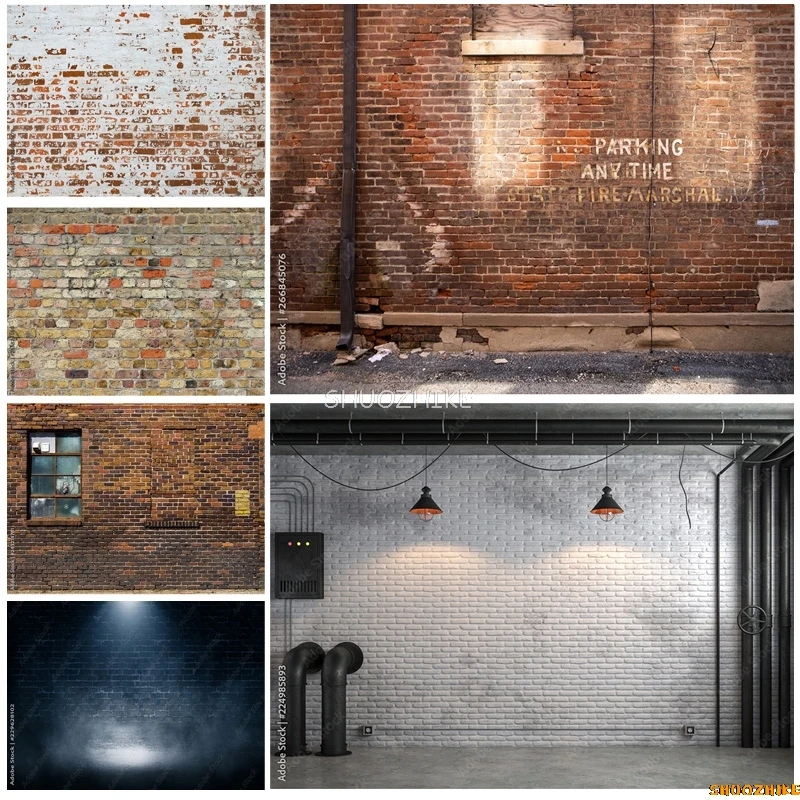 SHUOZHIKE Thin Cloth Vintage Brick Wall Wooden Floor Photography Backdrops Graffiti Photo Background Studio Prop DCR-09
SHUOZHIKE Thin Cloth Vintage Brick Wall Wooden Floor Photography Backdrops Graffiti Photo Background Studio Prop DCR-09