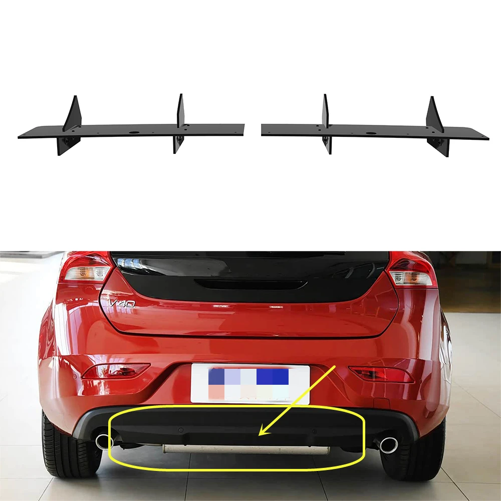 For Volvo V40 2013-2019 Year Fin Diffuser Rear Bumper Lips Spoiler Splitter Body Kit Accessories
For Volvo V40 2013-2019 Year Fin Diffuser Rear Bumper Lips Spoiler Splitter Body Kit Accessories
