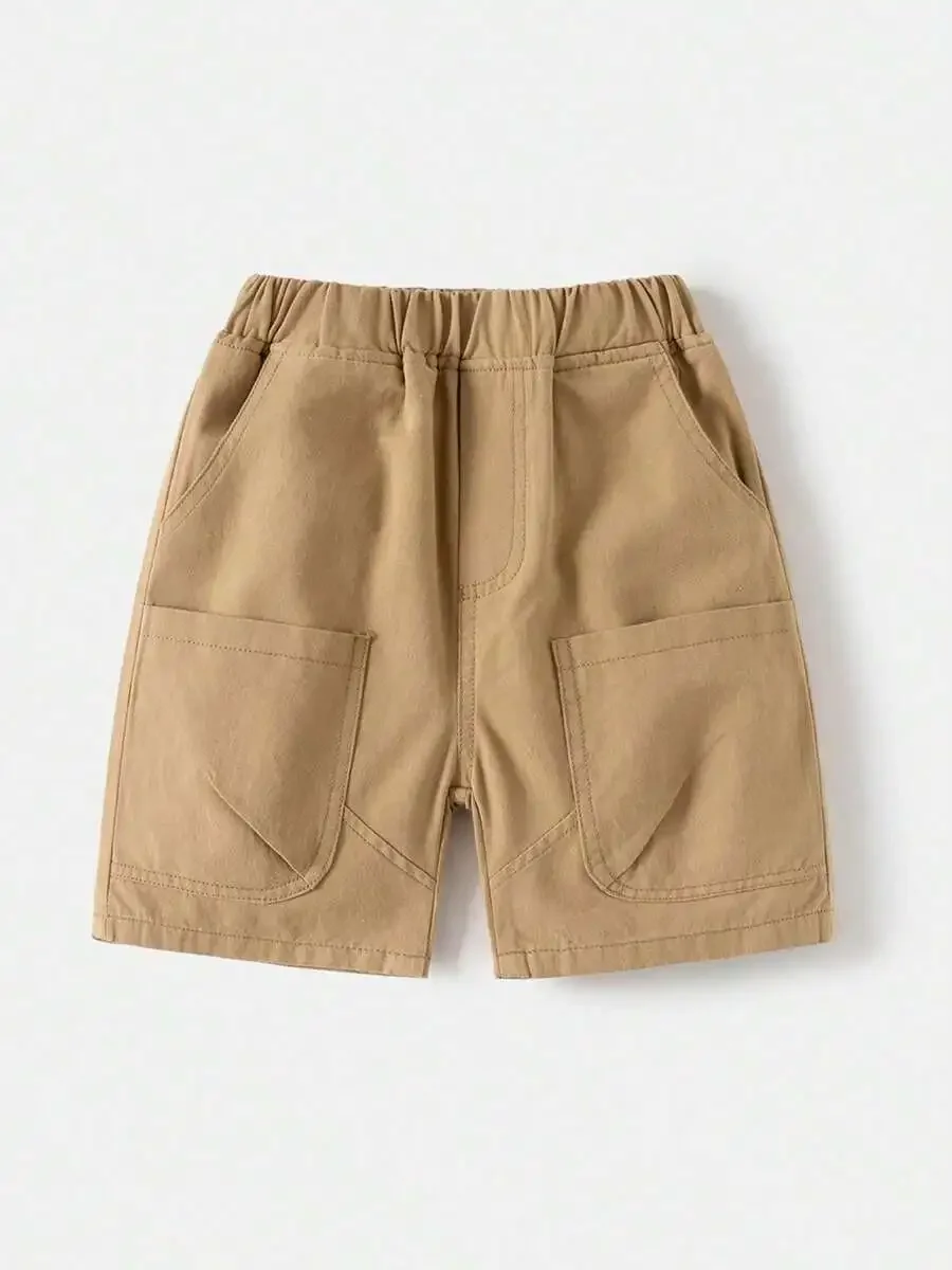 Mens Casual Shorts Elastic Waist Comfortable Breathable Beige
Mens Casual Shorts Elastic Waist Comfortable Breathable Beige