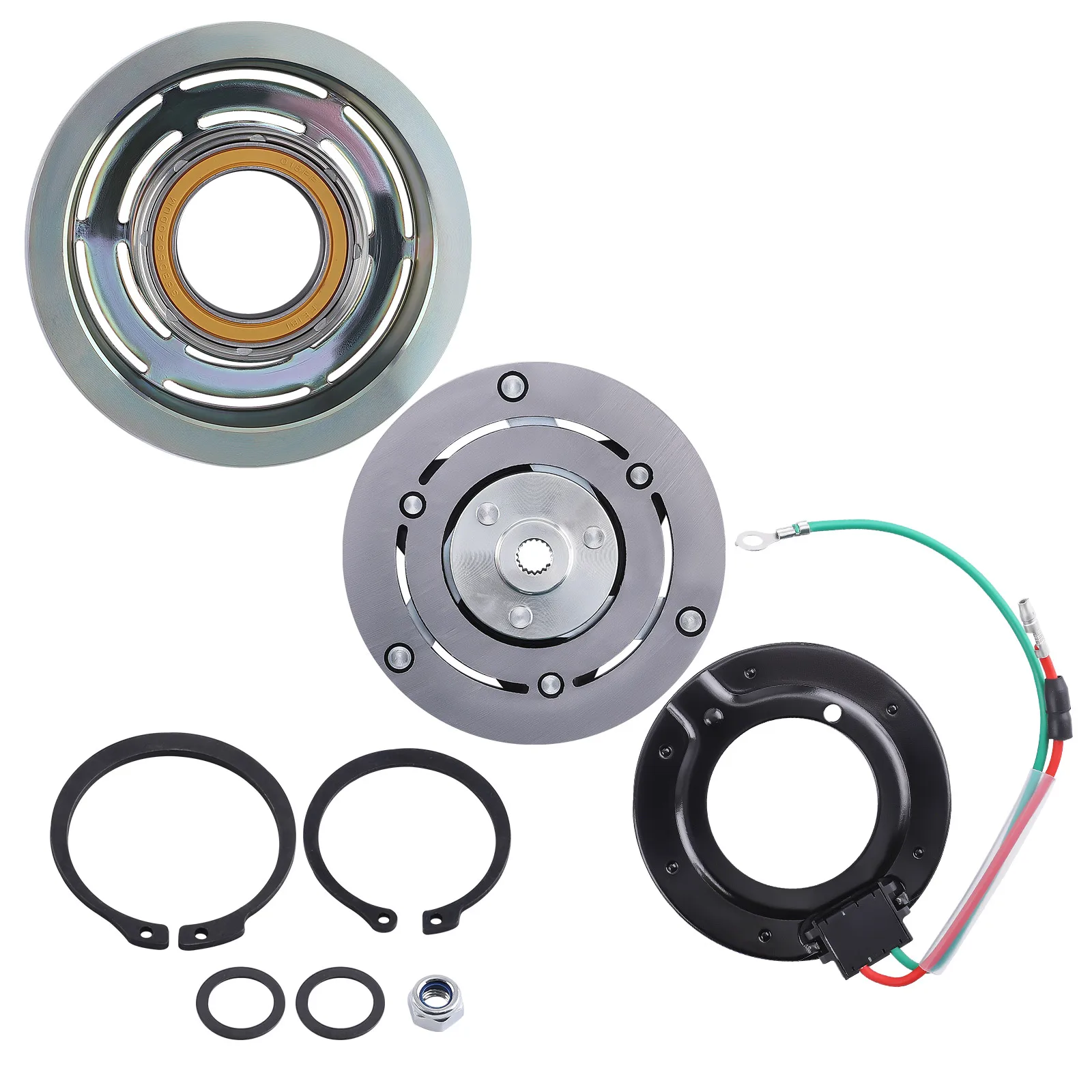 Air Conditioning Compressor Magnetic Clutch for Honda Civic CRV FRV Sanden TRSE07 TRSE09 NEW 38800RNCZ020M2
Air Conditioning Compressor Magnetic Clutch for Honda Civic CRV FRV Sanden TRSE07 TRSE09 NEW 38800RNCZ020M2