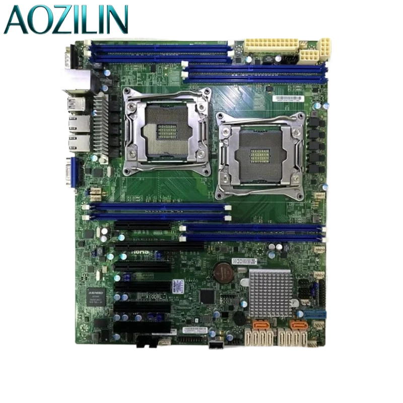 AOZILIN X10DRL-i Server Motherboard ATX LGA2011 C612 Chipset E5-2600 V3 V4 DDR4
AOZILIN X10DRL-i Server Motherboard ATX LGA2011 C612 Chipset E5-2600 V3 V4 DDR4