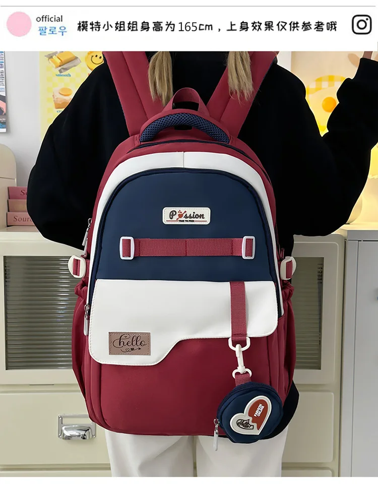 school bag Kids backpack water proof Preschool Ages 6-18 Spine protection Reduce the burden Large capacity
school bag Kids backpack water proof Preschool Ages 6-18 Spine protection Reduce the burden Large capacity