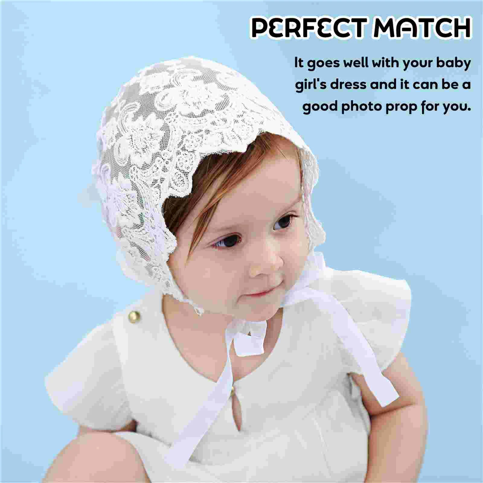 1PC Adorable Baby Lace Cotton Hat Beautiful Hat Bonnet Floral Pattern Headdress for Toddler Infant (White)
1PC Adorable Baby Lace Cotton Hat Beautiful Hat Bonnet Floral Pattern Headdress for Toddler Infant (White)