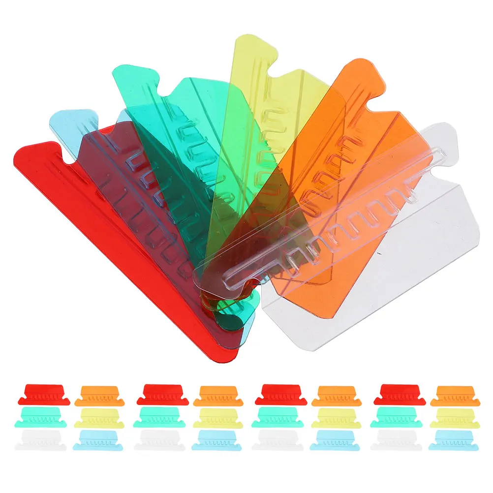 60pcs Colorful Index Tabs for File Folders Red Orange Transparent Plastic Hanging Labels Efficient Organization Solution
60pcs Colorful Index Tabs for File Folders Red Orange Transparent Plastic Hanging Labels Efficient Organization Solution